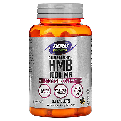 Hmb 1000mg 90 Tabletes Now Foods