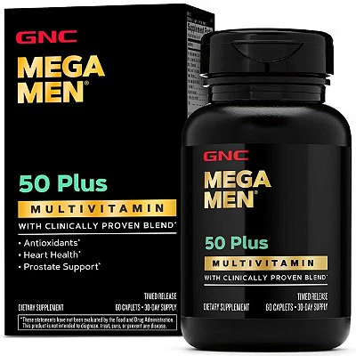 Mega Men 50 Plus 60 Caps GNC