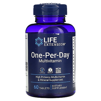 One-Per-Day 60 Tabletes Life Extension