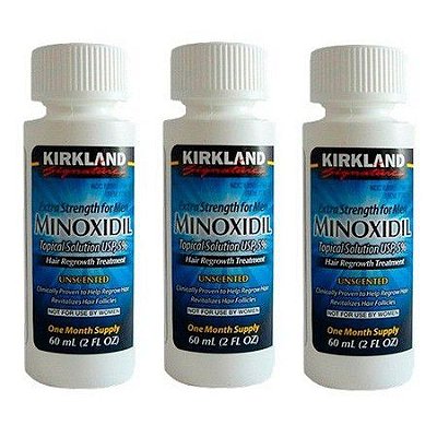 Kit Minoxidil 5% 3 Meses Kirkland