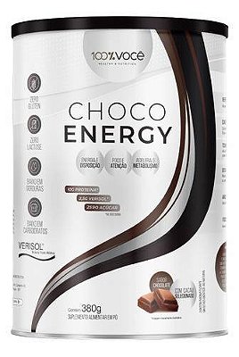 Choco Energy 380g - 100% Você