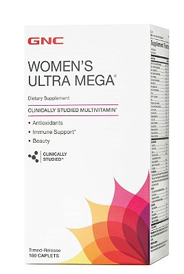 Multivitamínico GNC Womens Ultra Mega 180 caps GNC