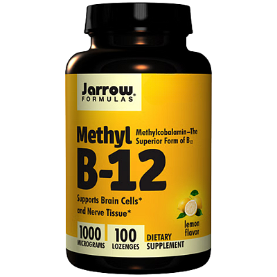 Metil Vitamina B-12 1000mg 100 caps Jarrow