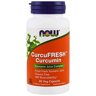 Curcumina CurcuFresch 60 Caps Now Foods