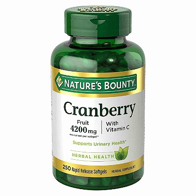 Cranberry 4200mg 250 Caps Nature's Bounty