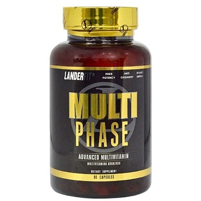 Multivitamínico Multi Phase 90 Cápsulas Landerfit