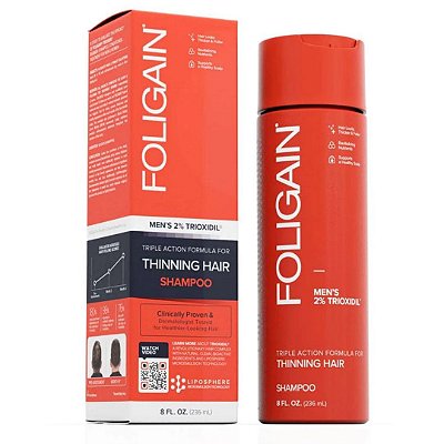 Shampoo de tripla ação 236ml Foligain