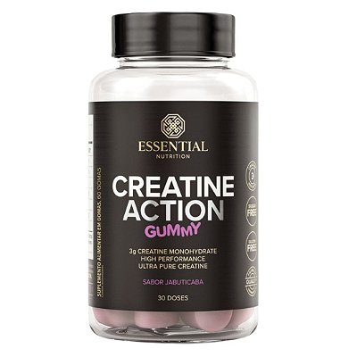 Creatine Action Gummy Jabuticaba Essential Nutrition