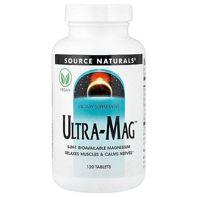 Ultra-Mag 120 Tabletes Source Naturals
