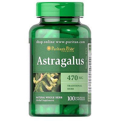 Astragalus 470mg 100 Caps Puritan's Pride