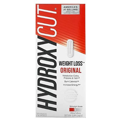 Hydroxycut Weight Loss Original 72 Cápsulas Liquidas