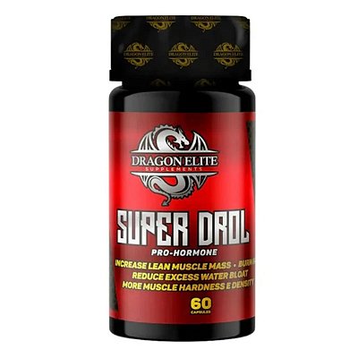 Super Drol 60 Cápsulas Dragon Elite