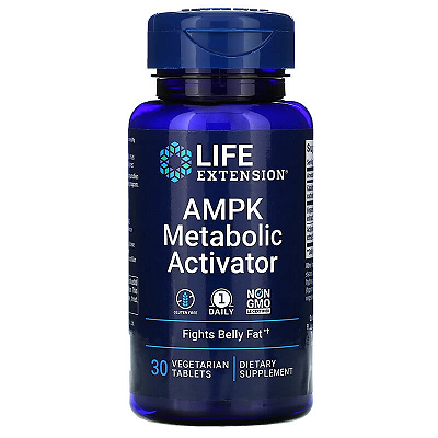 AMPK 30 Caps Metabolic Activator Life Extension