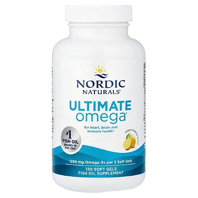 Ultimate Omega 1280mg 120 Softgels Nordic Naturals