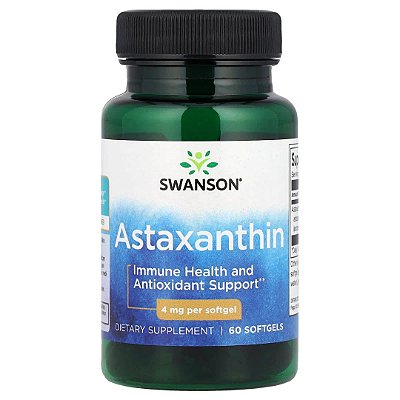 Astaxantina 4mg 60 Softgels Swanson