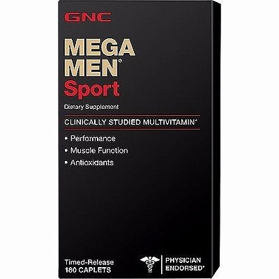 Mega Men Sport 180 caps GNC