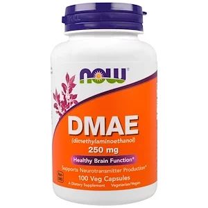 DMAE 250mg 100 Caps Now Foods