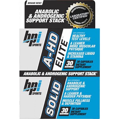 Combo A-HD Elite / Solid 30 Doses BPI Sports