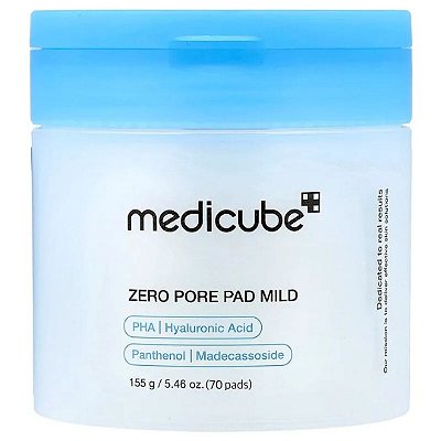 Zero Pore Pad Mild 155g 70 unidades Medicube