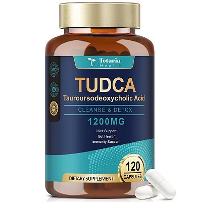 TUDCA 1200mg, 120 Cápsulas Totaria Health