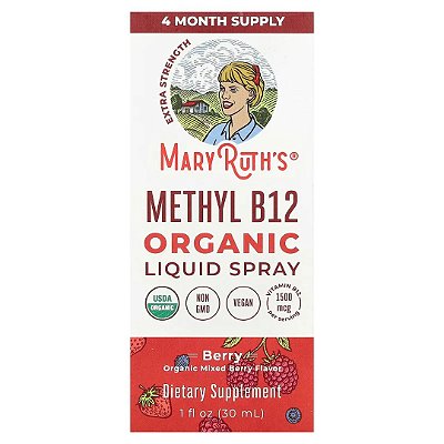 Spray Líquido De Methyl B12, 30ml MaryRuth's