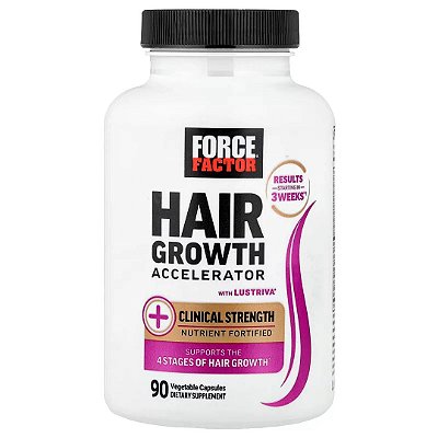 Hair Growth Crescimento Capilar 90 Cápsulas Force Factor