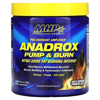 Pre Treino Anadrox Pump & Burn, 279g MHP