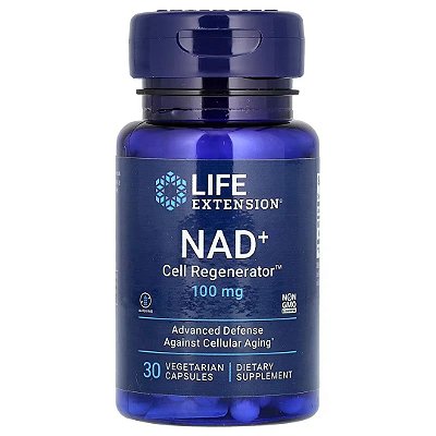 NAD+ Cell Regenerator, 100mg, 30 Cápsulas Life Extension
