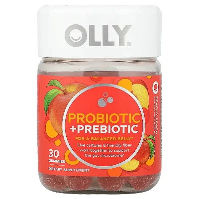 Probiótico + Prebiótico, 30 Gomas Olly