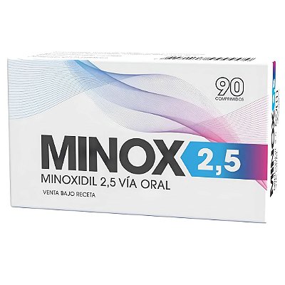 Minoxidil Oral 2,5mg, 90 Tabletes Bailleul