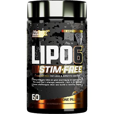 Lipo 6 Stim Free 60 Caps Nutrex