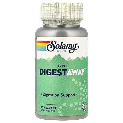 Super Digestaway, Enzimas Digestivas 90 cápsulas Solaray