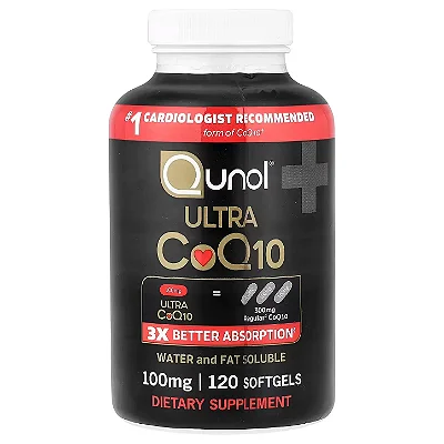 Ultra CoQ10, 100 mg, 120 Softgels Qunol