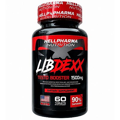 Libdexx Testo Booster 1500mg, 60 Tabletes HellPharma Nutrition