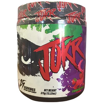Pré-Treino Jokr 375g | 25 Doses, Citrulina 5g e Beta Alanina 4g