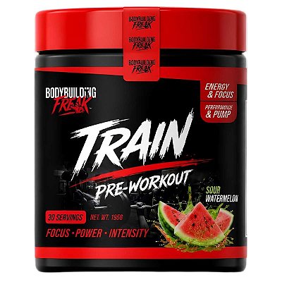 Pré Treino Train 75mg Dmaa + 50mg DMHA BodyBuilding Freak