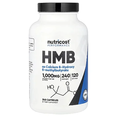 HMB 1000mg, 240 Cápsulas - Nutricost