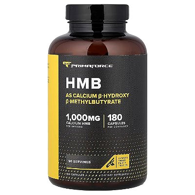 HMB 1000mg, 180 Cápsulas, PrimaForce