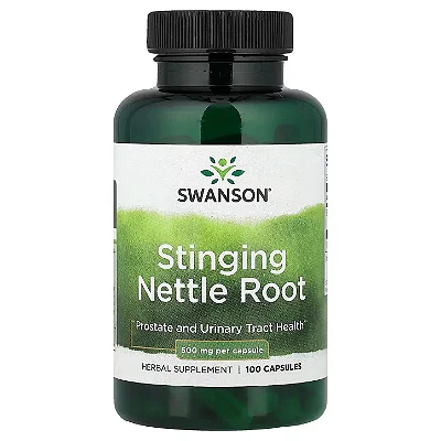 Raiz de Urtiga 500mg 100 Cápsulas - Swanson