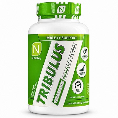 Tribulus Terrestris 1000mg 60% Saponinas 100 Cápsulas - Nutrakey