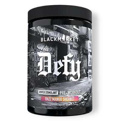 Pré-Treino DEFY Hyper Stimulant 40 Scoops - Black Market Labs