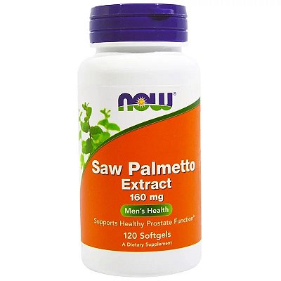 Saw Palmetto Extract 160mg (120 Softgels) Now Foods