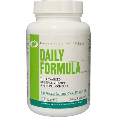 Daily Formula Importado 100 Cápsulas Universal Nutrition