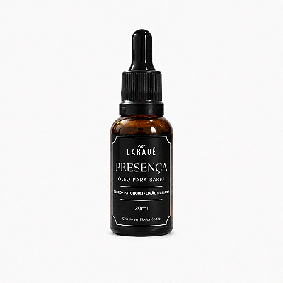 Óleo para Barba Larauê Coleção Presença 30 ml