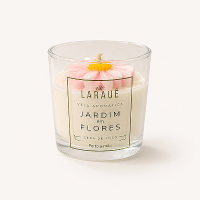 Vela Aromática Jardim em Flores 170g