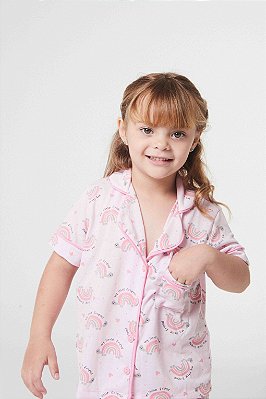 Pijama Alice Infantil Estampado