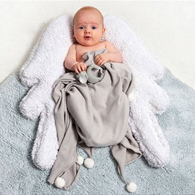 Tapete Infantil 120 x 160 Lorena Canals Puffy Wings Angel