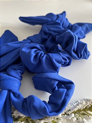 scrunchie azul royal