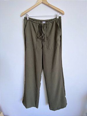 Calça basic verde militar