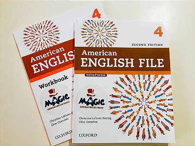 KIT 4  AMERICAN ENGLISH FILE SB + WORKBOOK